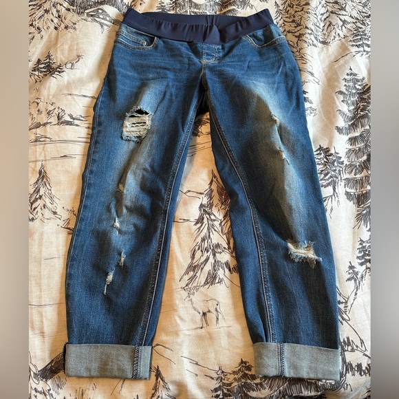 Ripe Baxter Boyfriend Maternity Jeans - Picture 4 of 6